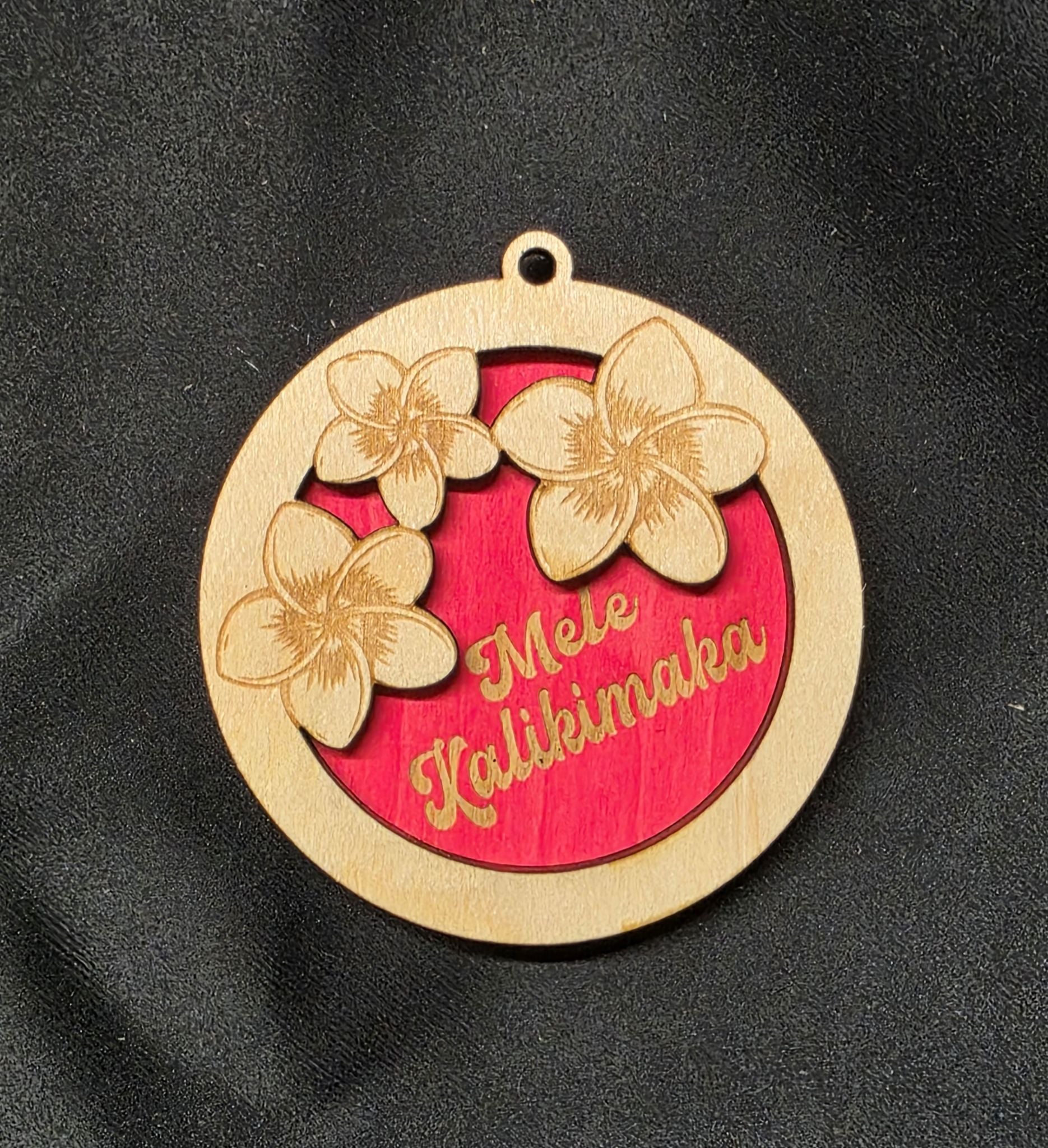Hawaiian Christmas Ornaments