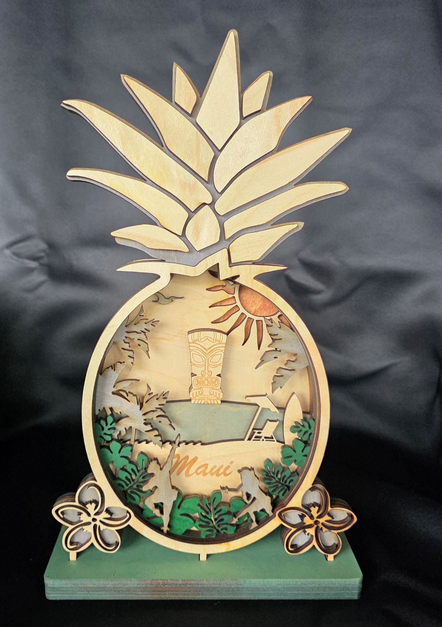 Laser Cut Multi-layer Art